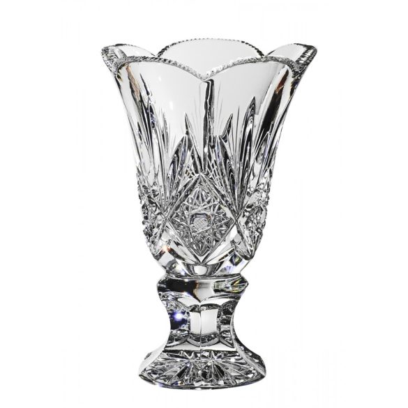 Laura * Ólomkristály Serleg váza 18 cm (Tur11322)