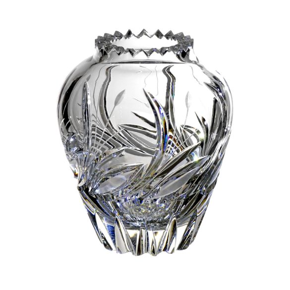 Viola * Bleikristall Mini-Fass Vase 10 cm (11909)