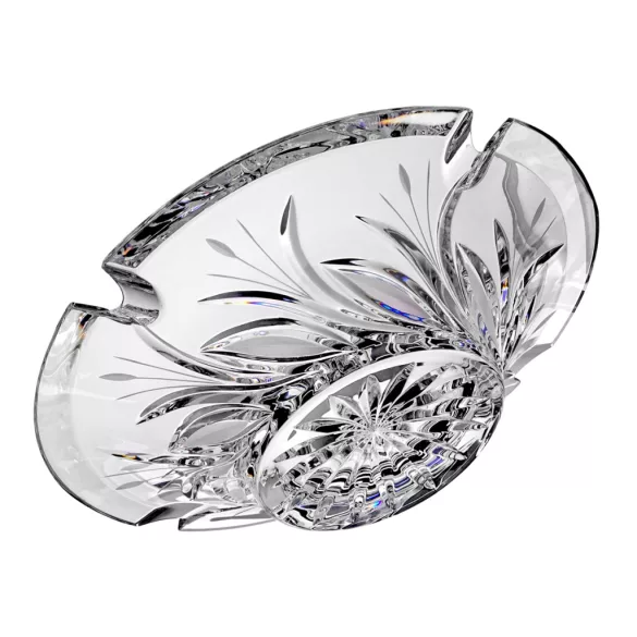 Viola * Bleikristall T-Aschenbecher 18 cm (16220)