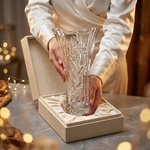 Victoria * Kristall X Vase 30,5 cm (Smi17169)