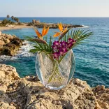 Victoria * Kristall Vase H 24 cm (Orb17189)