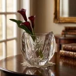 Victoria * Kristall Vase H 18 cm (Orb17199)