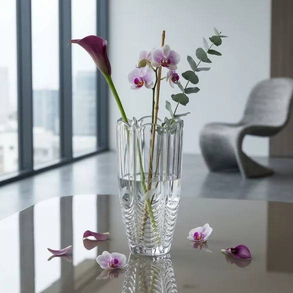 Viola * Kristall Vase H 20 cm (OriPr17239)
