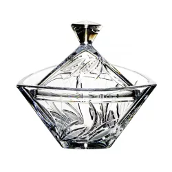 Viola * Kristall Bonbonier 18 cm (Tri17263)