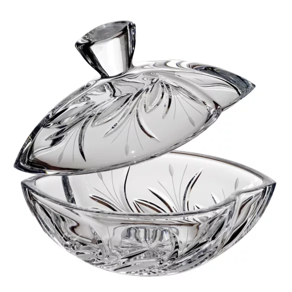 Viola * Kristall Bonbonier 18 cm (Smi17265)