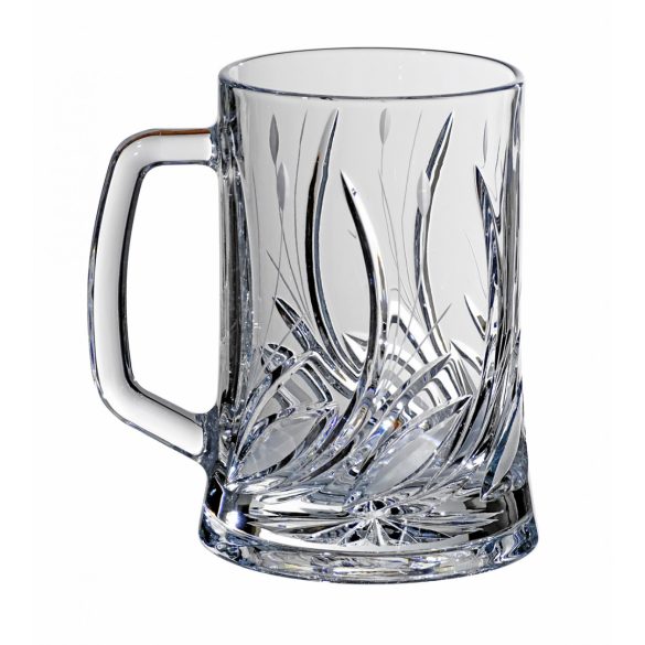 Viola * Glas Bierkrug 500 ml (Pas17286)