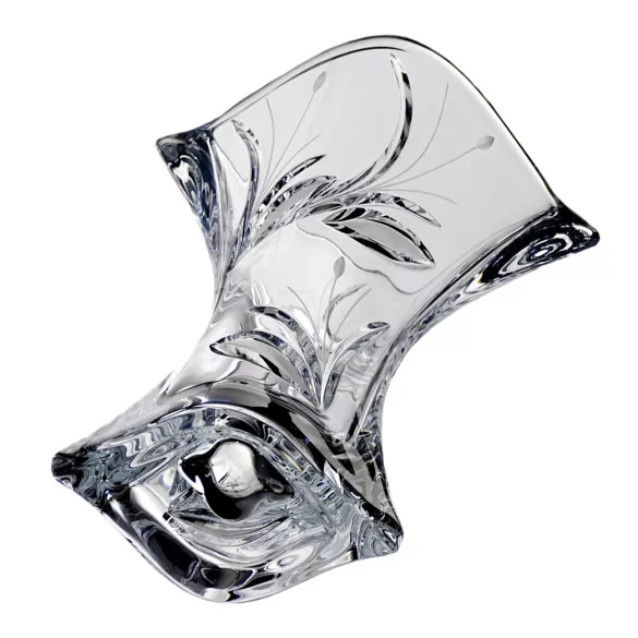 Viola * Kristall Vase 24,5 cm (Orb17292)