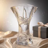 Viola * Kristall Vase 24,5 cm (Orb17292)