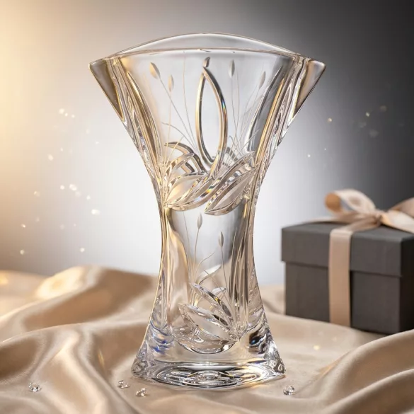 Viola * Kristall Vase 24,5 cm (Orb17292)