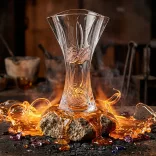 Viola * Kristall Vase 31,5 cm (Orb17293)