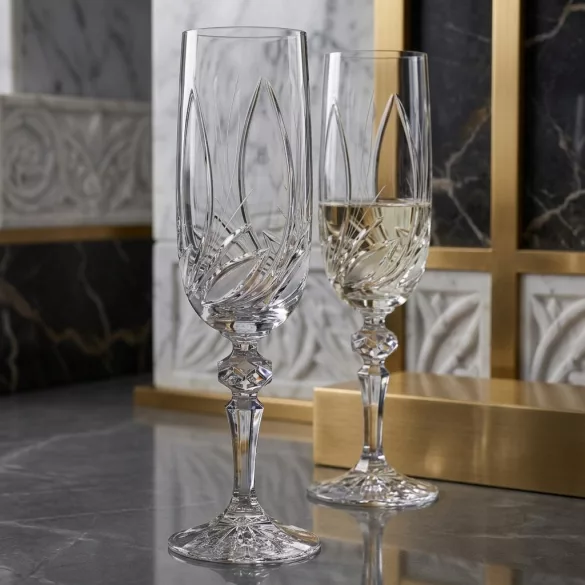 Viola * Kristall Sektglas 180 ml (M17297)