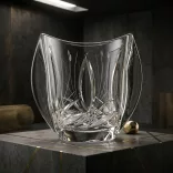 Viola * Kristall Vase H 18 cm (Orb17299)