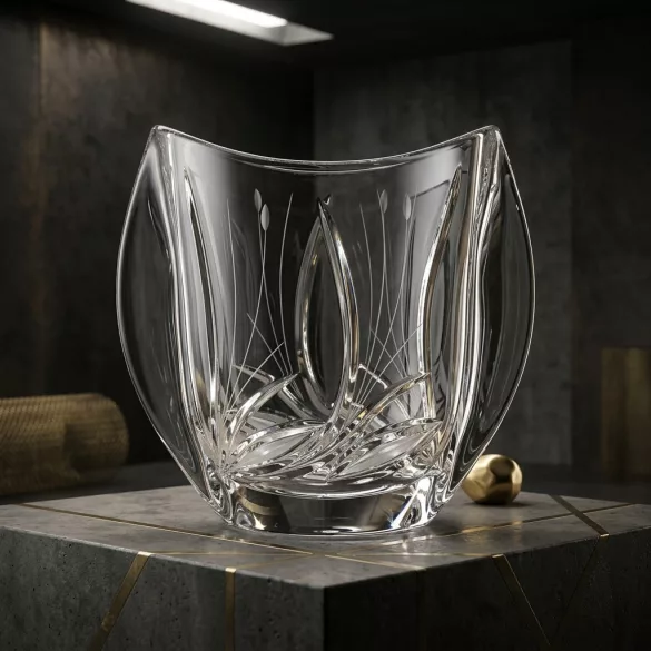 Viola * Kristall Vase H 18 cm (Orb17299)