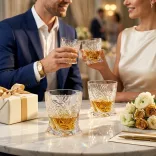 Liliom * Kristall Whiskyglas 340 ml (Cs17517)