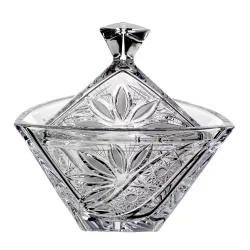 Liliom * Kristall Bonboniere 18 cm (Tri17563)