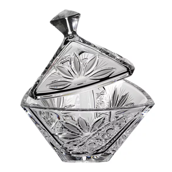 Liliom * Kristall Bonboniere 18 cm (Tri17563)