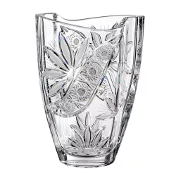 Liliom * Kristall Fassvase 23 cm (Smi17567)