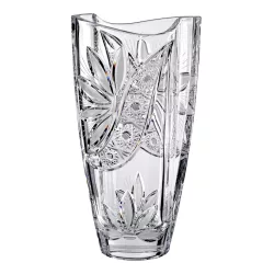 Liliom * Kristall Fassform Vase 28 cm (Smi17568)