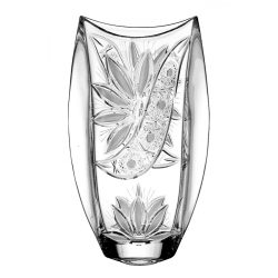 Liliom * Kristall Vase H 30,5 cm (Orb17588)