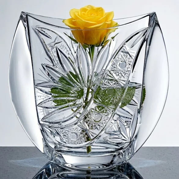 Liliom * Kristall Vase H 24 cm (Orb17589)