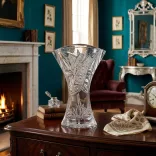 Liliom * Kristall Vase 24,5 cm (Orb17592)