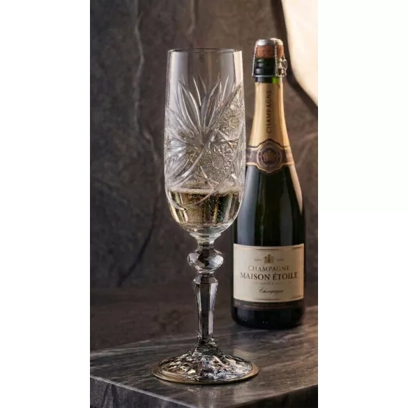Liliom * Kristall Sektglas 180 ml (M17597)