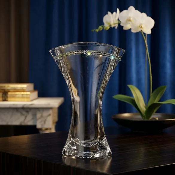 Pearl * Kristall Vase X 24,5 cm (Orb17850)