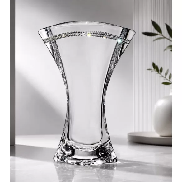 Pearl * Kristall Vase X 24,5 cm (Orb17850)