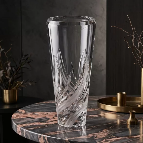 Fire * Kristall Vase 30,5 cm (Cam18664)