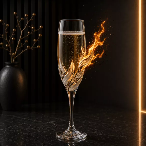Fire * Kristall Sektglas 150 ml (Toc18685)