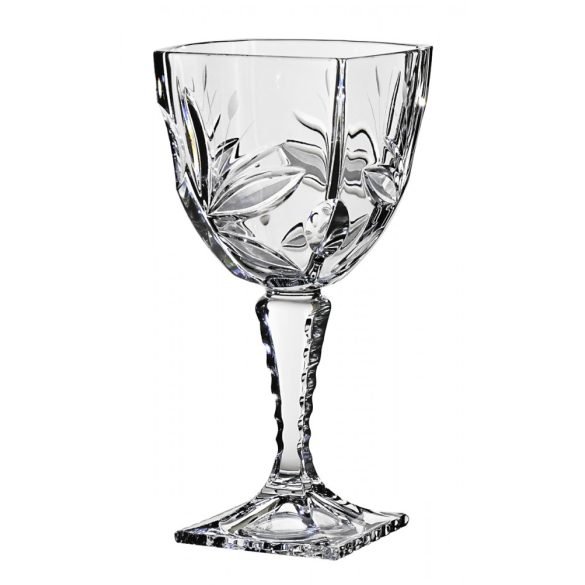 Viola * Kristall Großer Weinglas 300 ml (Ar19505)